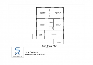 Charming 3-Bedroom Haven in College Park – Cozy Comfort Awaits!