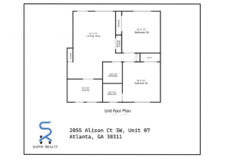 All-Electric 2BR/1.5BA Gem in Prime Campbellton Rd Location