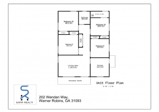 Spacious 4BR  in a Prime Warner Robins Location Near Top Attractions