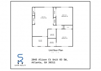 All Electric 2 BR Home at 2045 Alison Court!