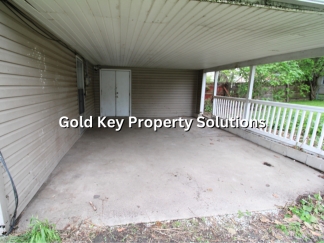 3 BR 1 BA House with Carport and Covered Front Porch