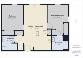 Newly Constructed One-Level 2-Bedroom Villa Unit