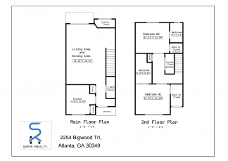 Prime South Fulton Location – 2BR/2.5BA Ready for You