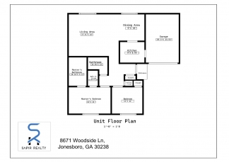 A Peaceful Woodland Retreat – 3BR/2BA Home in Jonesboro
