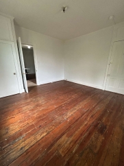 July Only: Submit your application this month and pay a reduced application fee of just $32. 2 Bedroom 1 Bath Apt  Newly Renovated with vaulted ceilings and updated appliances on ground level