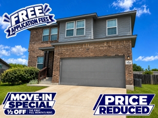 Move-In Special. ½ off the first full month's rent with an 18-month lease.