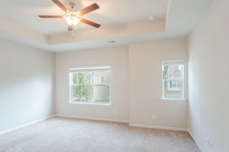 Modern 3BR Home with Spacious Loft, Covered Patio & Private Wooded Backyard