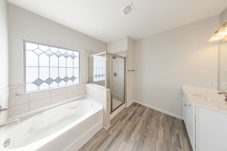 Modern 3BR Home with Spacious Loft, Covered Patio & Private Wooded Backyard