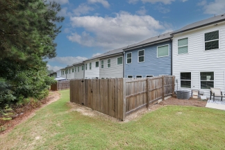 Unfurnished Townhome Wooded Backyard