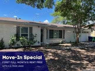 Move-in Special: First full month of rent FREE with a 2-year lease.