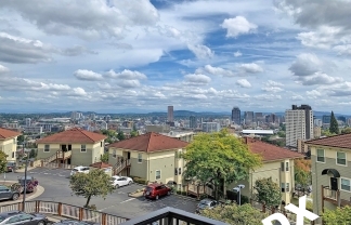Nob Hill 2 Bed Condo w/Garage & Sweeping City Views Nestled Between Urban & Nature Living
