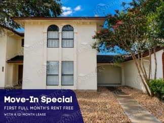 Move-In Special. 1 Month Free Rent with a 12-month lease