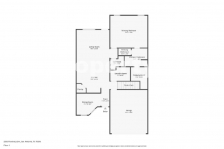 Spacious 4-Bedroom Gem with 2.5 Baths in San Antonio – 2,324 Sq Ft of Comfort at 2935 Thackery Groove