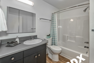 Totally Dialed 1 Bed Apartment in New Courtyard Complex Near Mississippi Ave