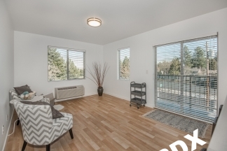 Totally Dialed 1 Bed Apartment in New Courtyard Complex Near Mississippi Ave