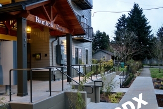 Totally Dialed 1 Bed Apartment in New Courtyard Complex Near Mississippi Ave
