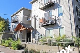 Totally Dialed 1 Bed Apartment in New Courtyard Complex Near Mississippi Ave