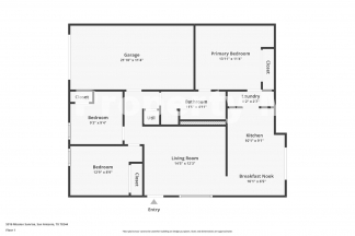 Charming 3-Bed Retreat in San Antonio – Cozy 860 sqft Gem at 5916 Mission Sunrise!