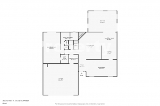 Charming 3-Bedroom Sanctuary on Frenchton Street – Spacious 2085 Sq Ft with 2 Full Baths in San Antonio!