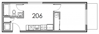 Stylish New Construction 1 Bedroom Apartment - SW Portland