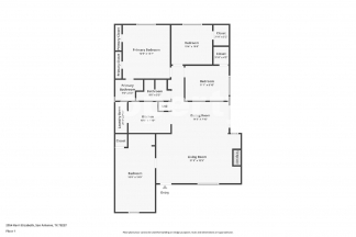 4-Bed Oasis in San Antonio with 2 Full Baths – Perfect for Family Living!
