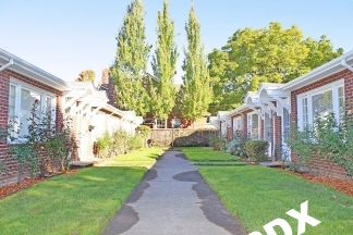 Charming Vintage Irvington Apartment in Brick Courtyard Complex
