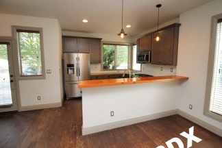 A Gorgeous 2 Bedroom NW Contemporary home in unique pocket neighborhood at foot of Mt. Tabor
