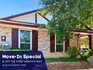 Move-In Special. Half off the first full month