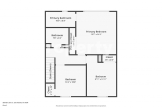 3-Bedroom Retreat with 3.5 Baths in San Antonio – Spacious 1710 Sq Ft Home!