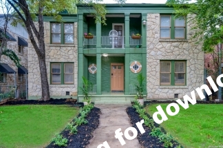 309 E Lullwood San Antonio TX Furnished 2 Bedroom Duplex Near Trinity University