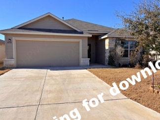 Spacious One Story 3 Bedroom Home with Covered Patio in Converse