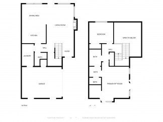 Renovated 2 Bedroom Duplex with Garage Near Airport and North Star Mall