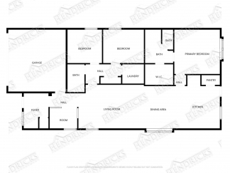 Modern 3 Bedroom Home with Office and Covered Patio in Marion