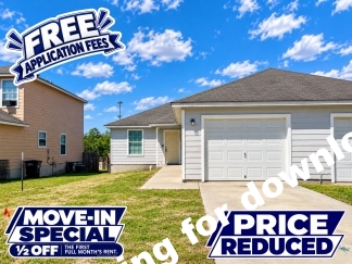 Move-In Special. ½ off the first full month's rent with an 18-month lease.