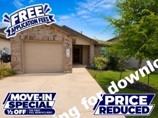 Move-In Special. ½ off the first full month's rent with an 18-month lease.