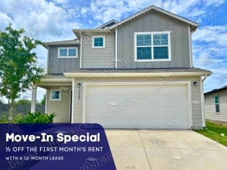 Move-In Special. ½ off the first full month's rent with a 12-month lease