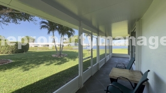 Lakefront 2BR Home in 55+ Leisureville Community
