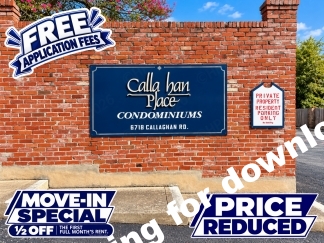 Move-In Special. ½ off the first full month's rent with an 18-month lease.